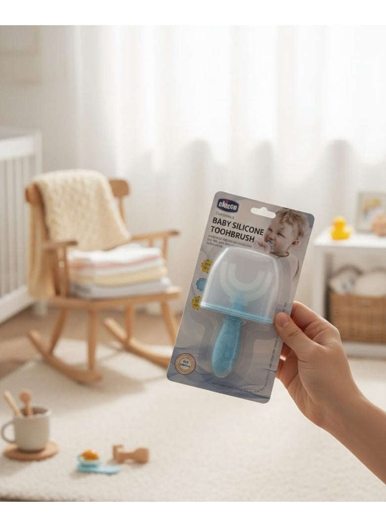 Chicco baby silicone toohbrush - Image 2